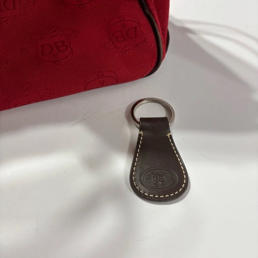 Dooney & Bourke Red and Brown Purse - Picture 8 of 8